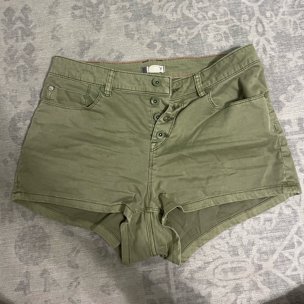 Olive Green Women's Shorts Roxy